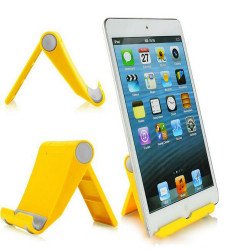 Cell Phone Tablet Stand 180 Angle (Yellow)